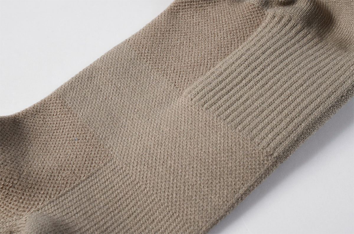 Cycling Socks LingJun-Coffee brown