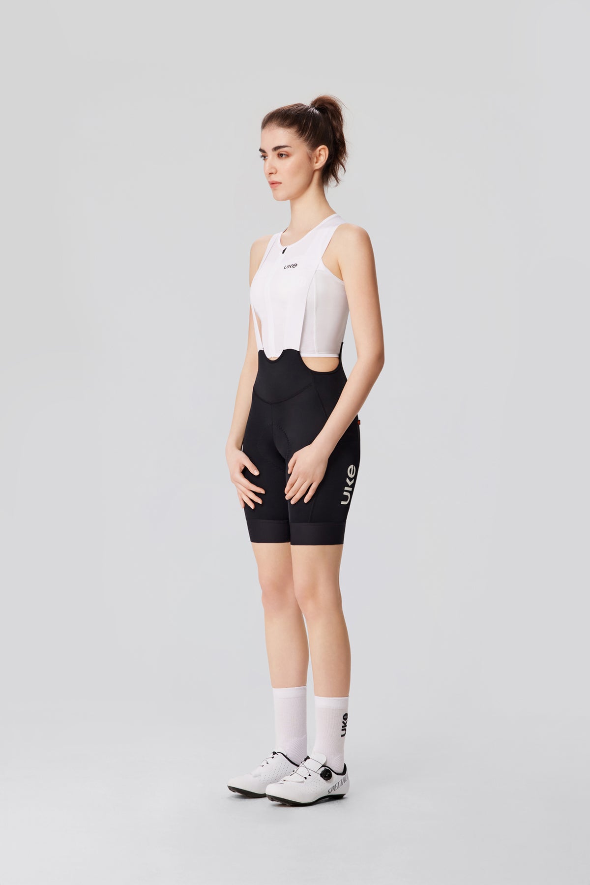 Women's Cycling Sports Vest CL-1 Star Return-White