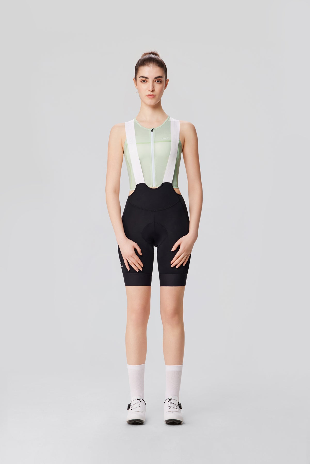Women's Cycling Sports Vest CL-1 Star Return-Frost green