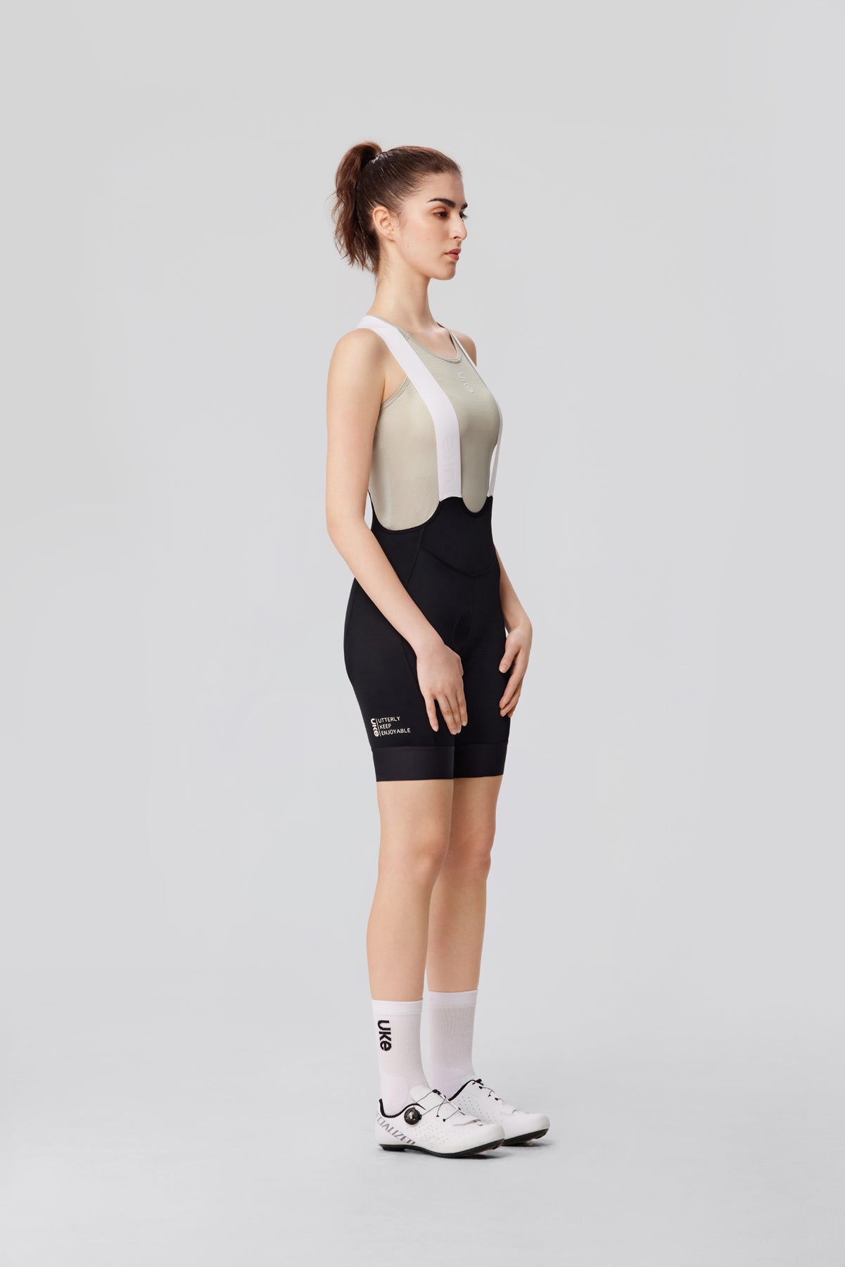 Women's Sleeveless Base Layer CL-1 ShanLan-Rice coffee