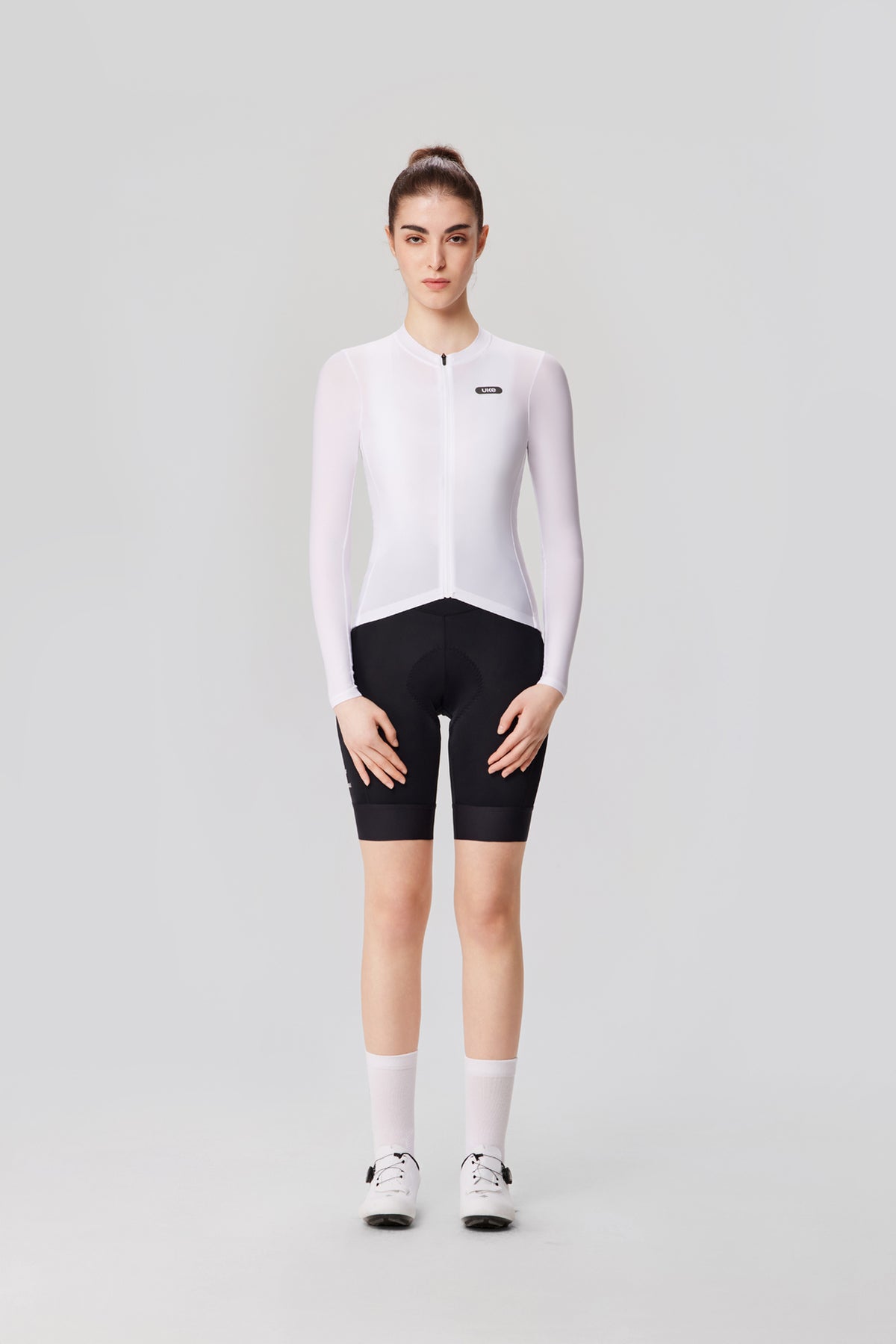 Women's LS Jersey SI-1  Mu Guang - White