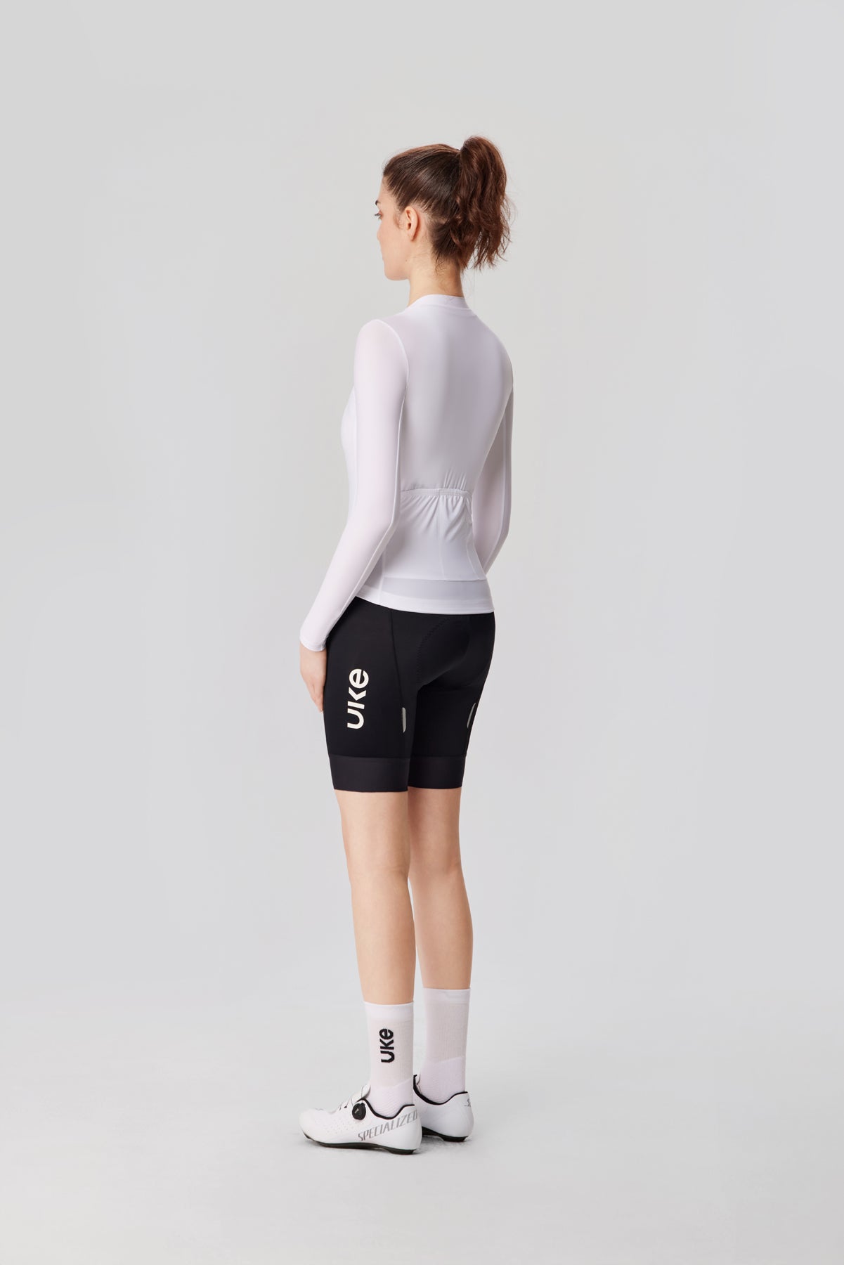 Women's LS Jersey SI-1  Mu Guang - White