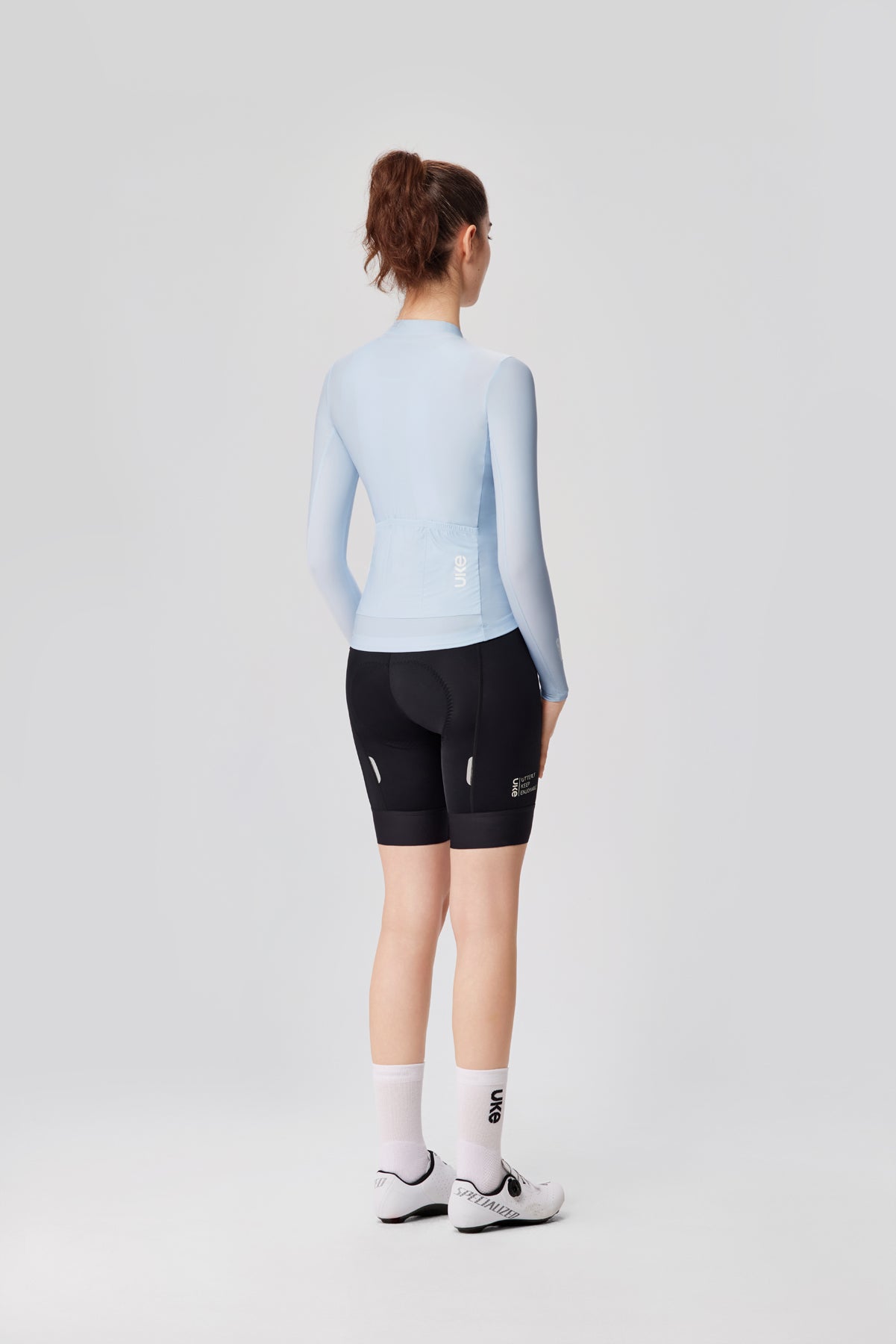 Women's LS Jersey SI-1  Mu Guang -Clear light blue