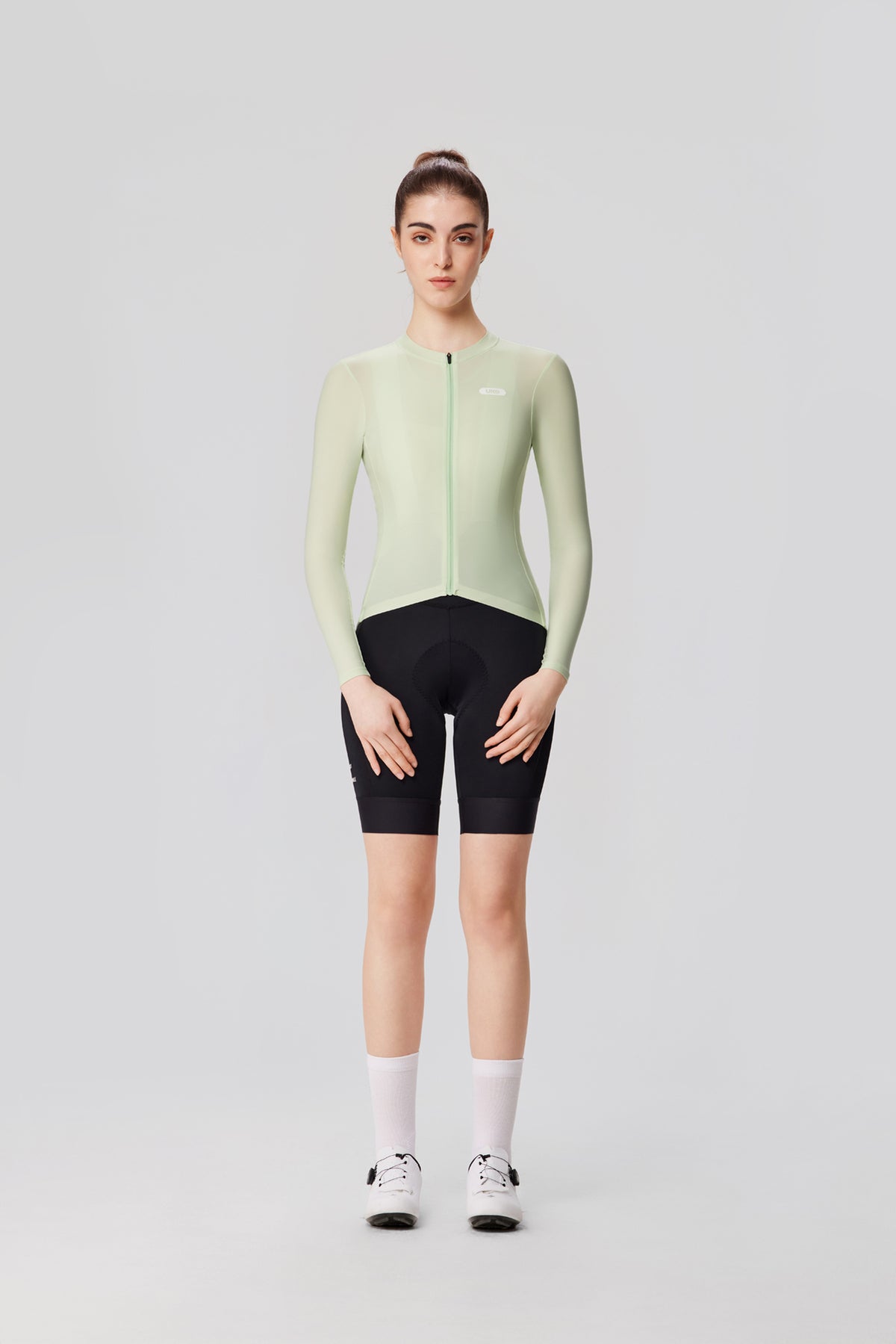 Women's LS Jersey SI-1  Mu Guang -Light Grayish Green