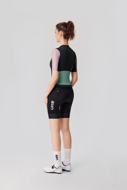 Women's Jersey SI-1 Moving clouds-Black pink