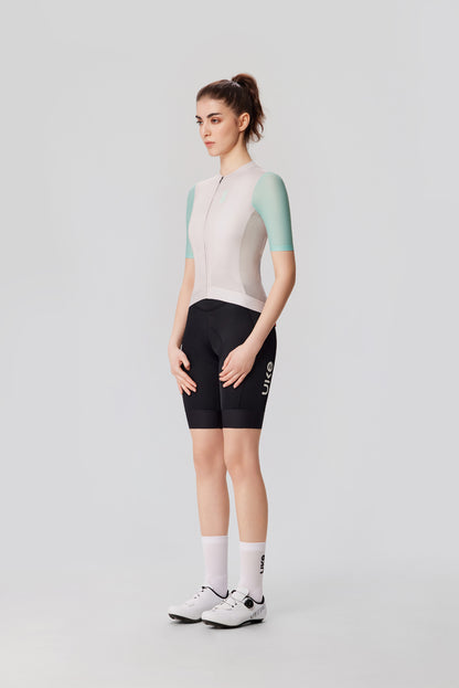 Women's Jersey SI-1 Moving clouds-Oat green