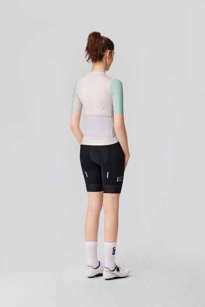 Women's Jersey SI-1 Moving clouds-Oat green