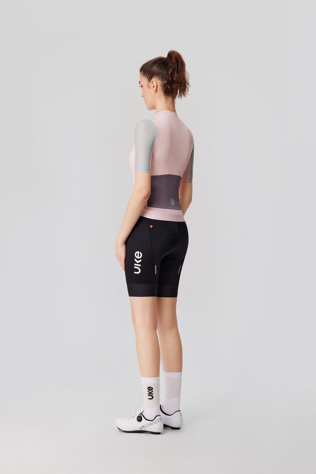 Women's Jersey SI-1 Moving clouds-Pink green