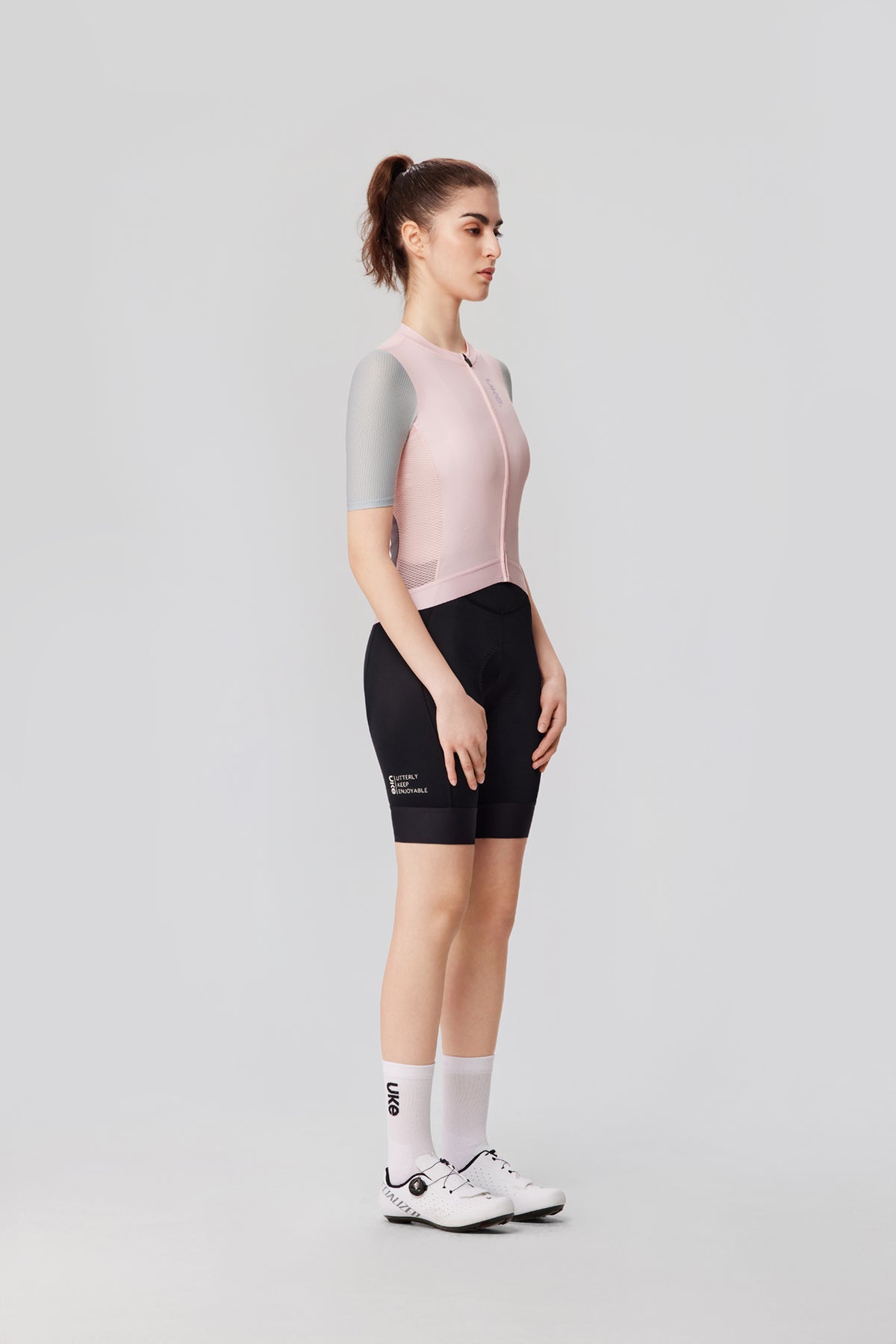 Women's Jersey SI-1 Moving clouds-Pink green
