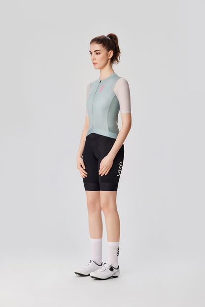 Women's Jersey SI-1 Moving clouds-Sage green