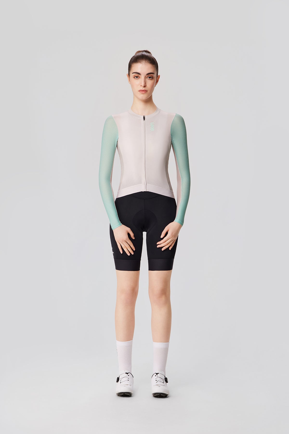 Women's LS Jersey SI-1 Floating scenery-Oat green