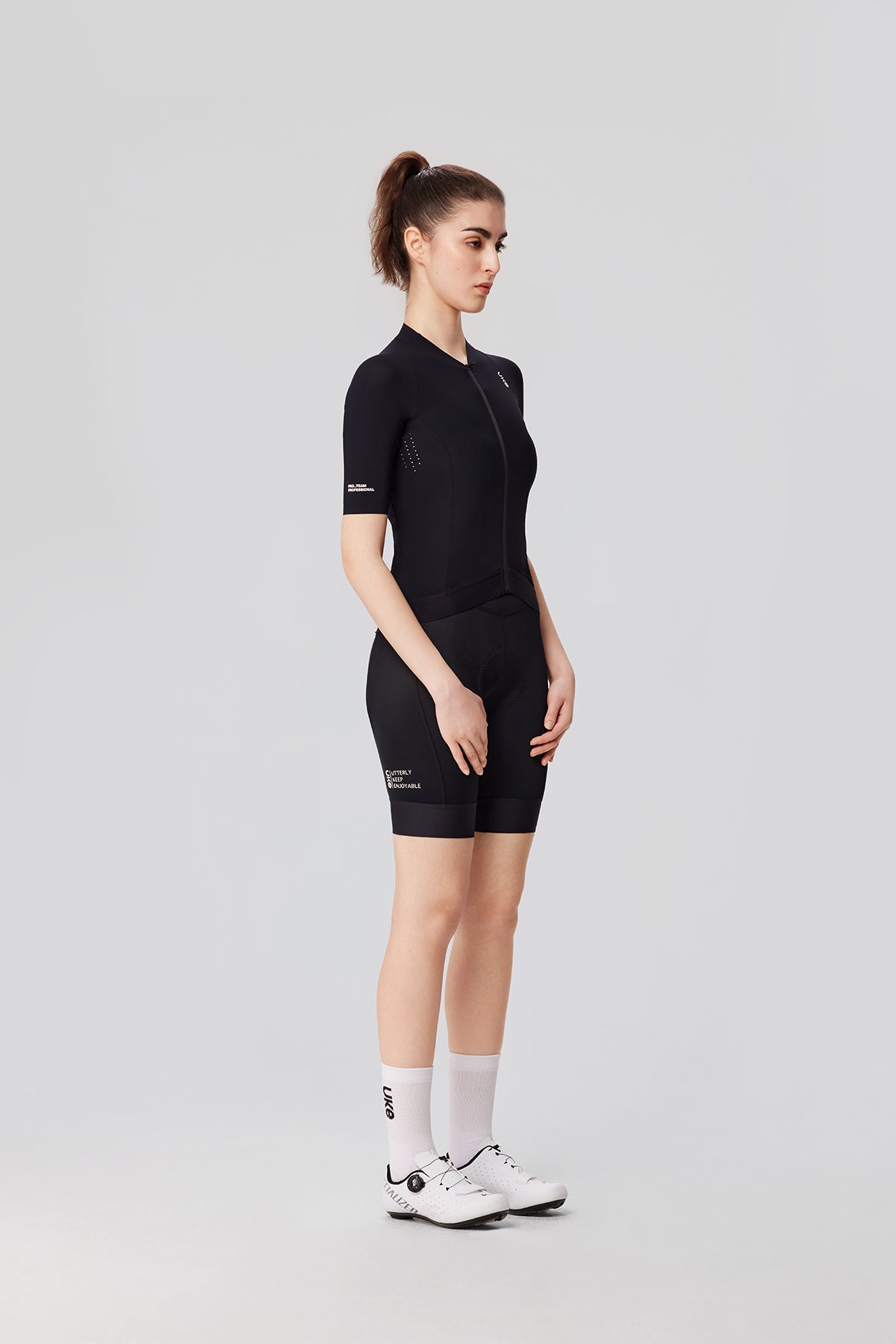 Maillot de mujer PRO Yan Lan-Negro