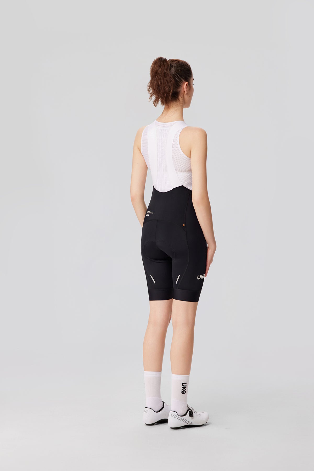 Women's Bib Shorts Eit cushion Yunling-Black