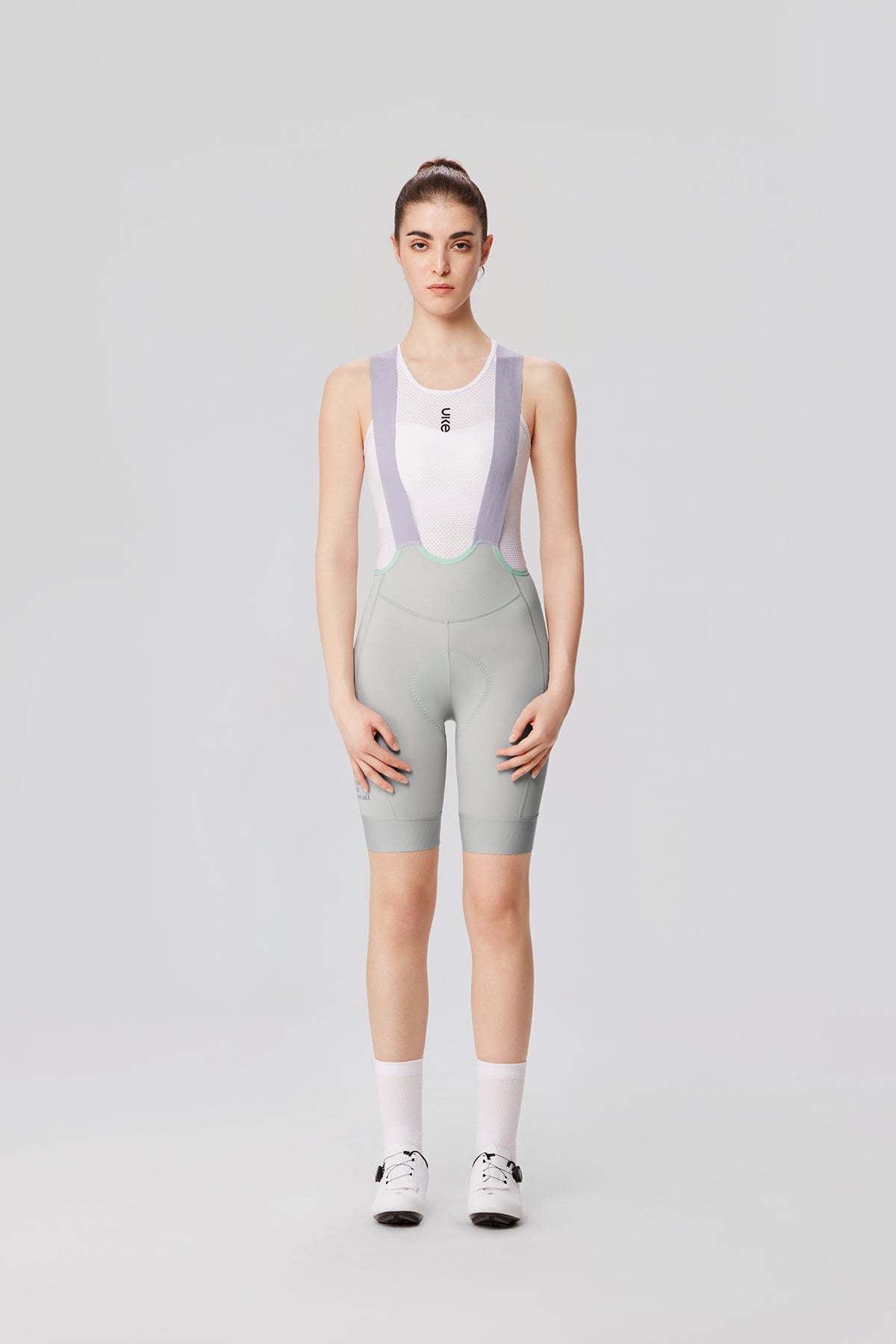 Women's EIT Bib Shorts PRO Xia Chi-Haze ash