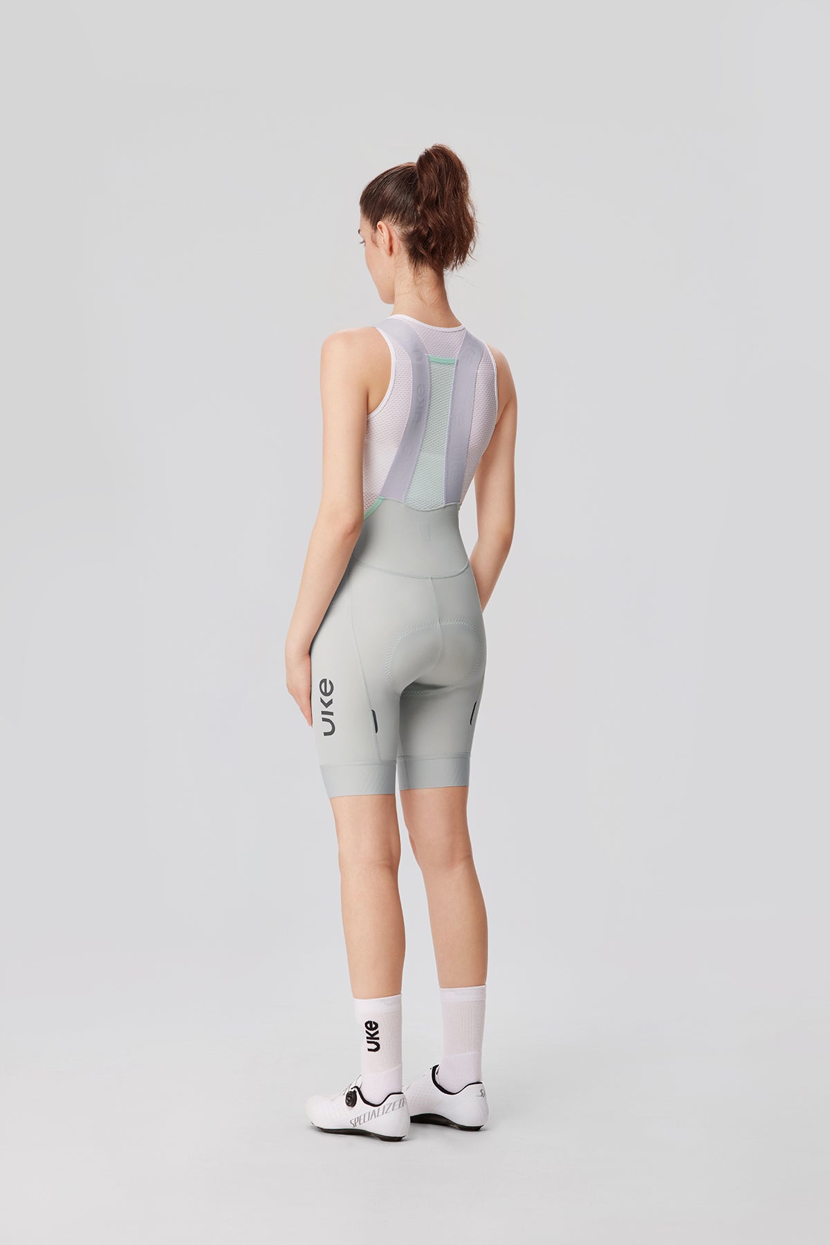 Women's EIT Bib Shorts PRO Xia Chi-Haze ash