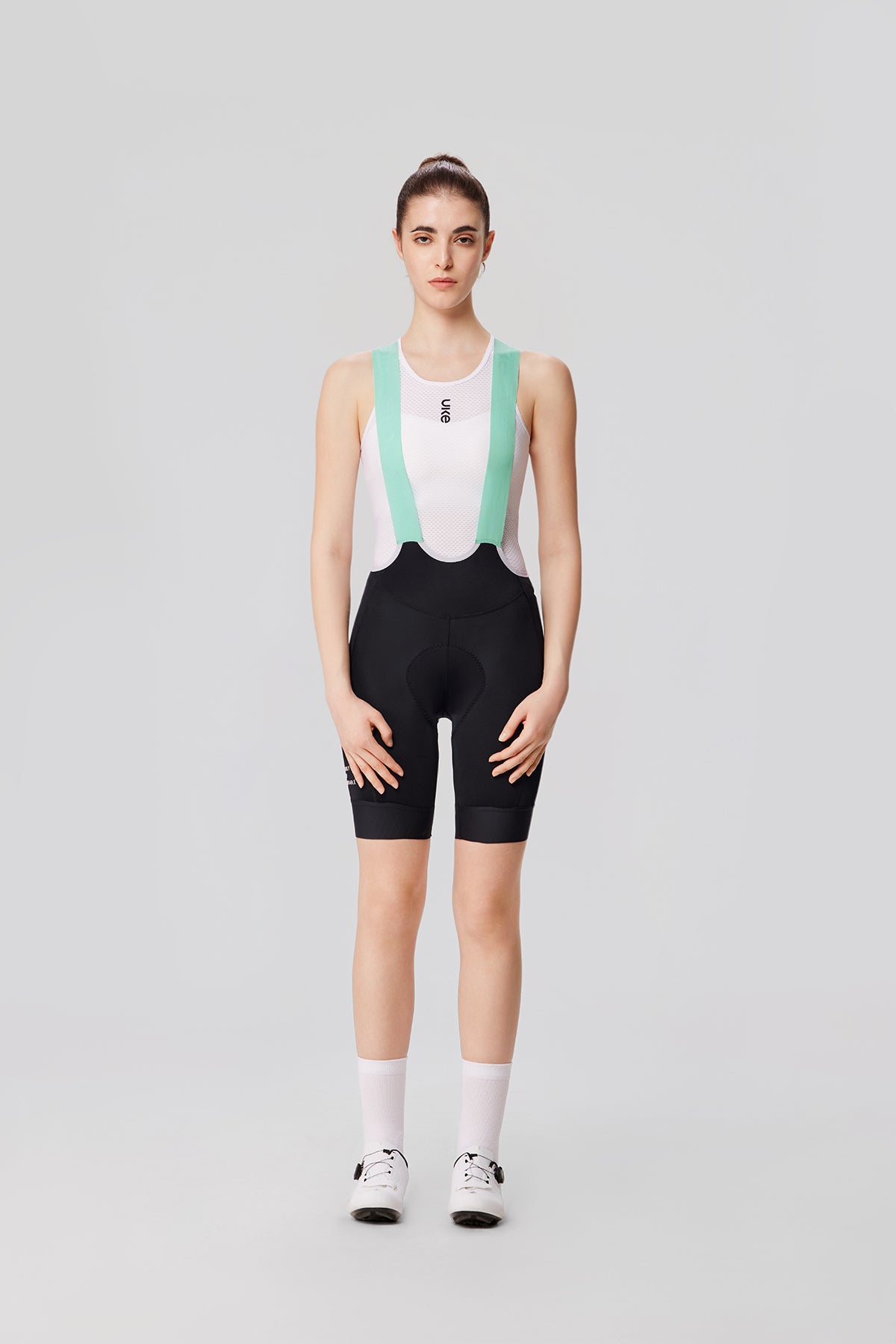 Women's EIT Bib Shorts PRO Xia Chi-Black mint green