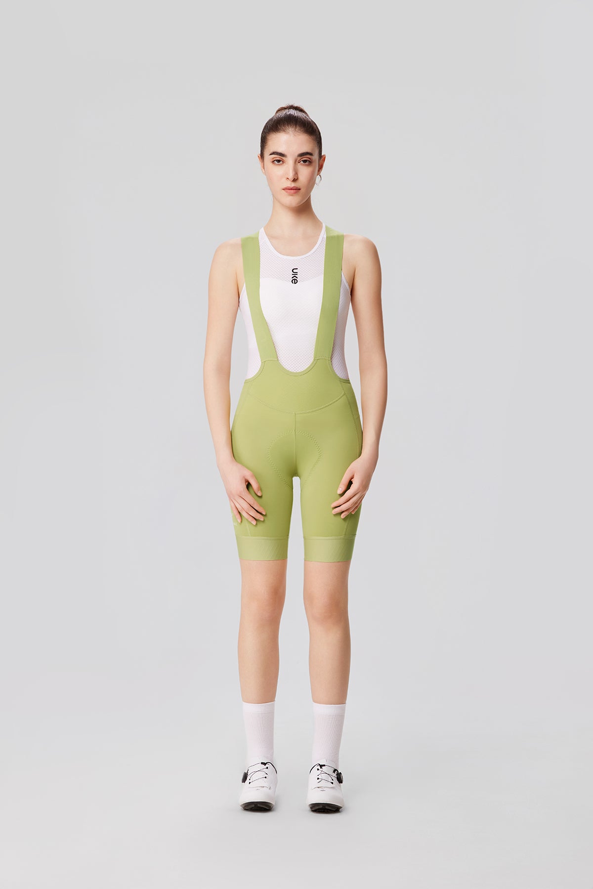 Women's EIT Bib Shorts PRO Xia Chi-Pale yellow