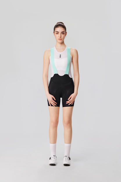 Women's EIT Ultra Bib Shorts PRO Chuncheng-Black mint green