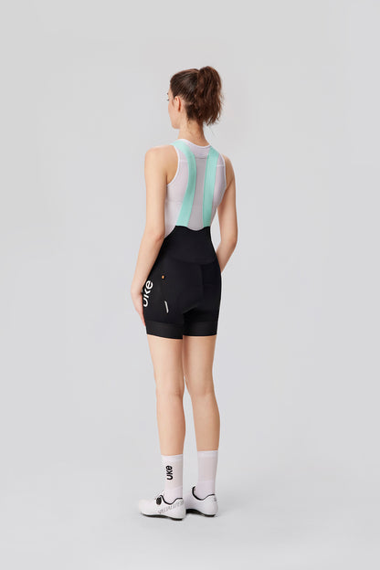 Women's EIT Ultra Bib Shorts PRO Chuncheng-Black mint green