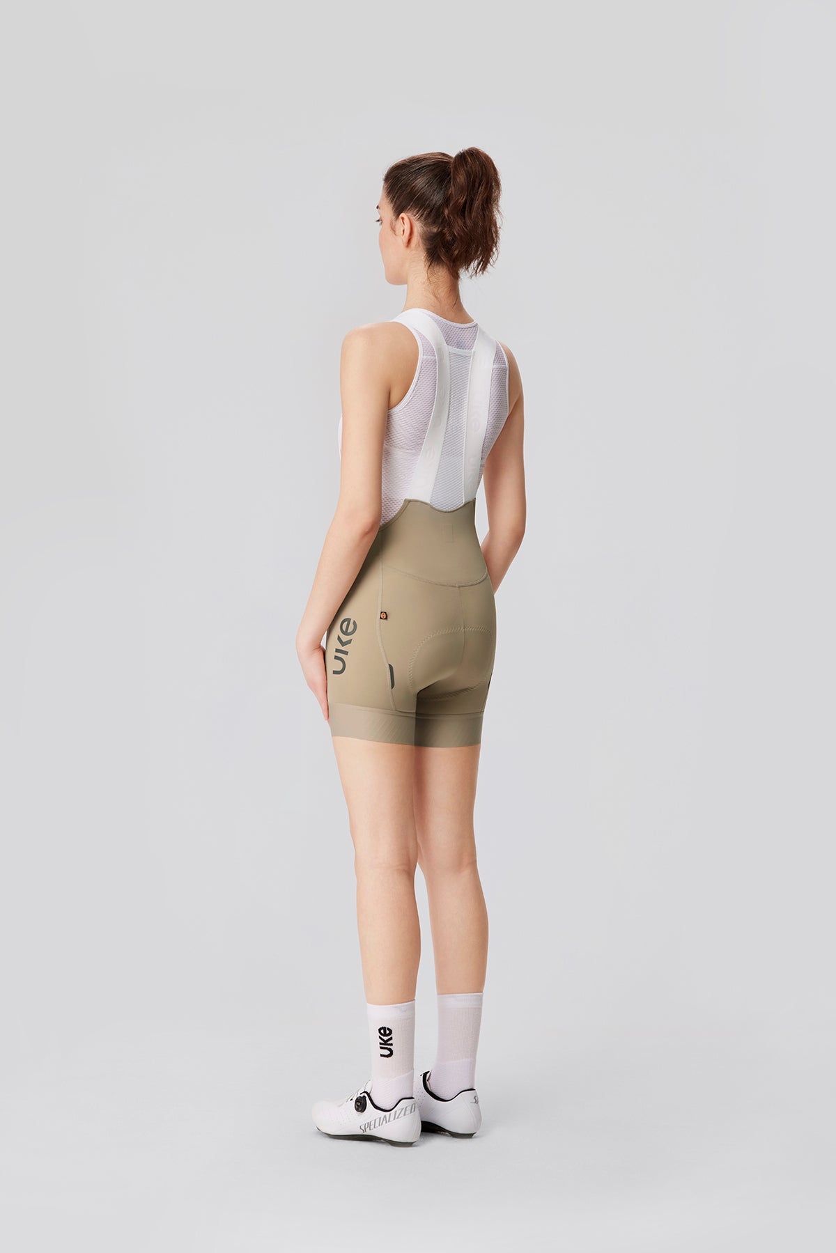 Culotte con tirantes EIT Ultra Pro para mujer Chuncheng-Marrón grisáceo