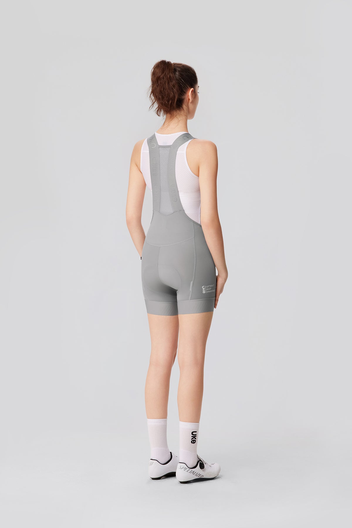 Women's EIT Ultra Bib Shorts PRO Chuncheng-Silver moon