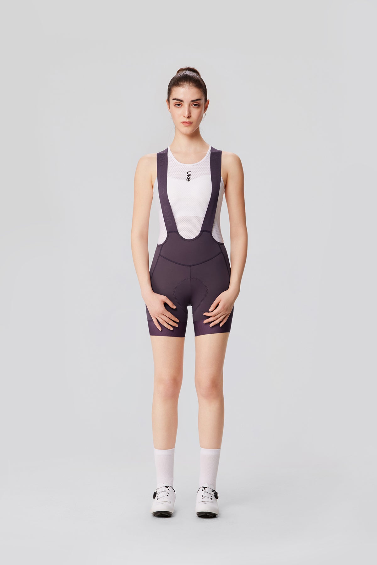 Culotes con tirantes EIT Ultra Pro Chuncheng para mujer - Ciruela Negra