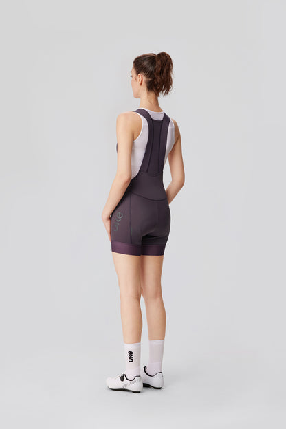 Culotes con tirantes EIT Ultra Pro Chuncheng para mujer - Ciruela Negra