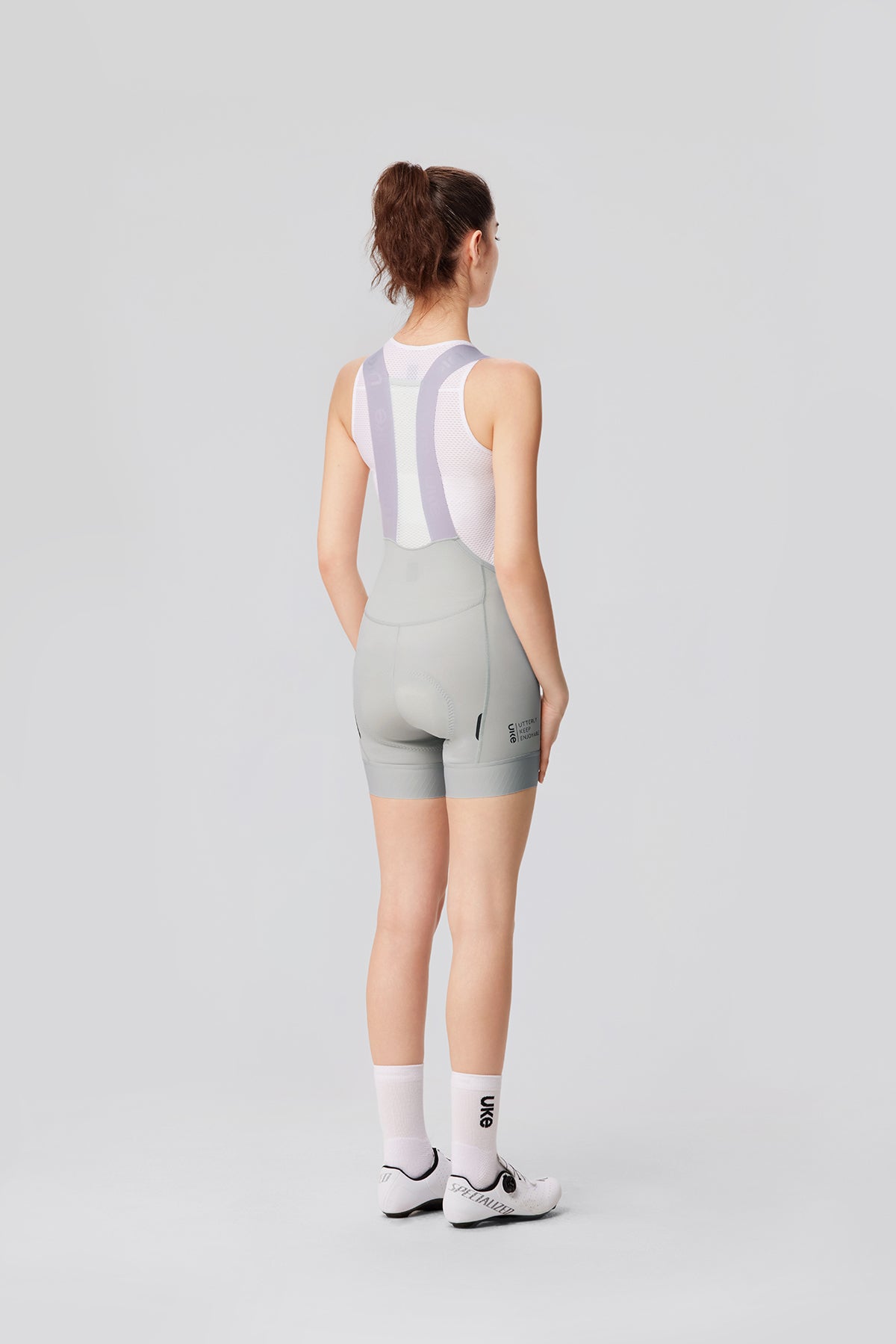 Culotte con tirantes EIT Ultra Pro de mujer Chuncheng-Haze ash