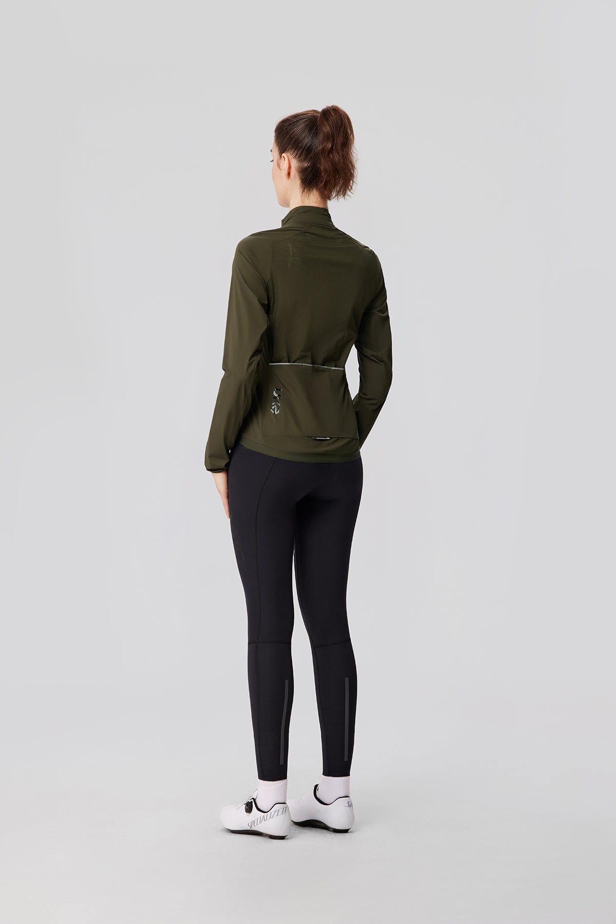 Women's Wind Jacket CL-1 Shu He-Olive green