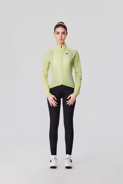 Women's Wind Jacket CL-1 Shu He-Bluish green