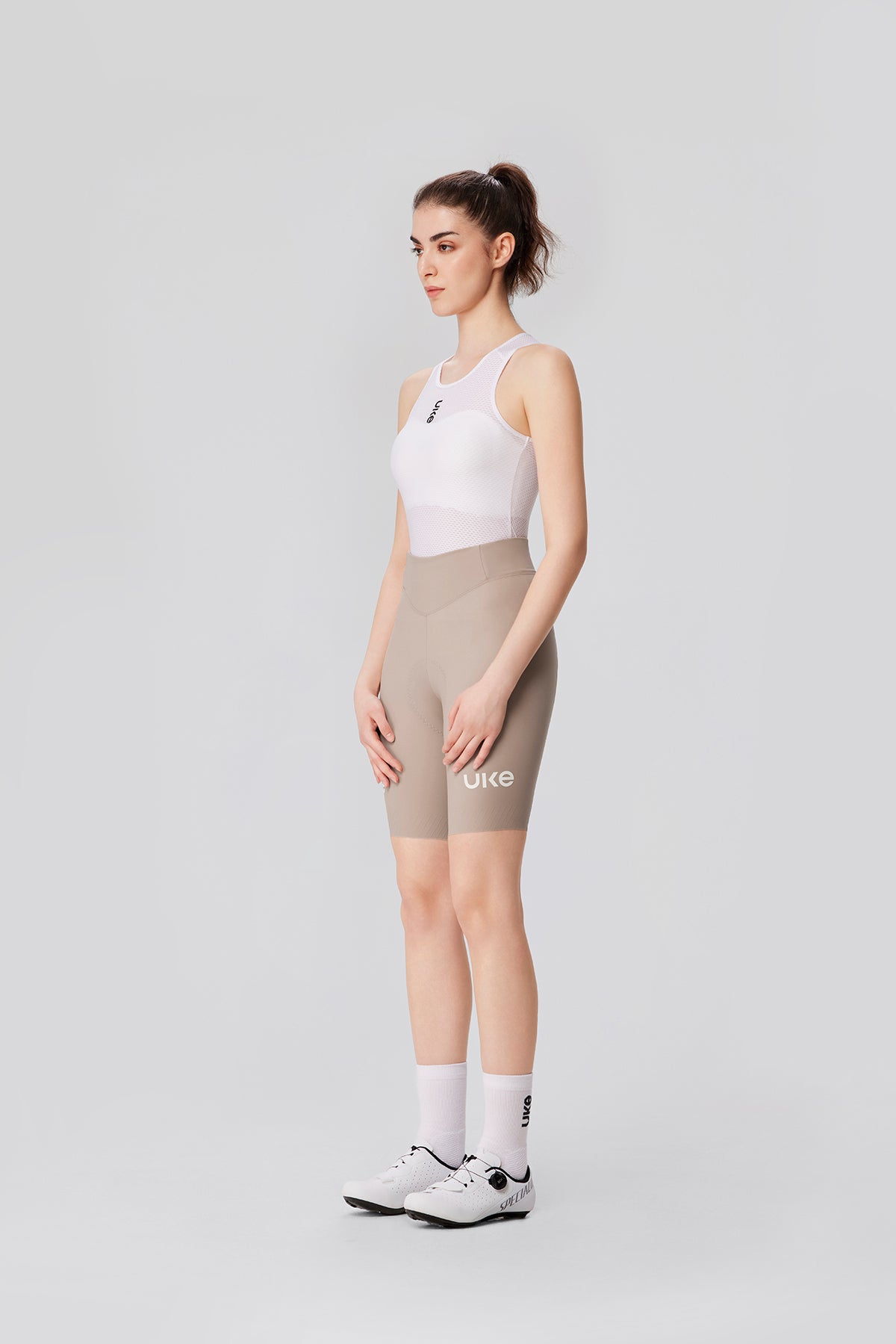 Women's Seamless Shorts CL-1 Astonishing Goose-Clay pink