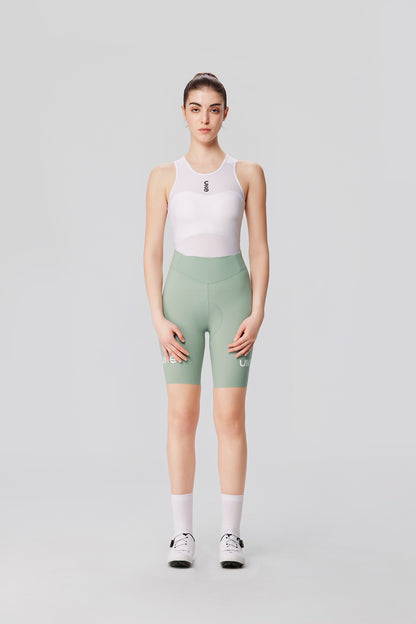 Women's Seamless Shorts CL-1 Astonishing Goose-Sage green