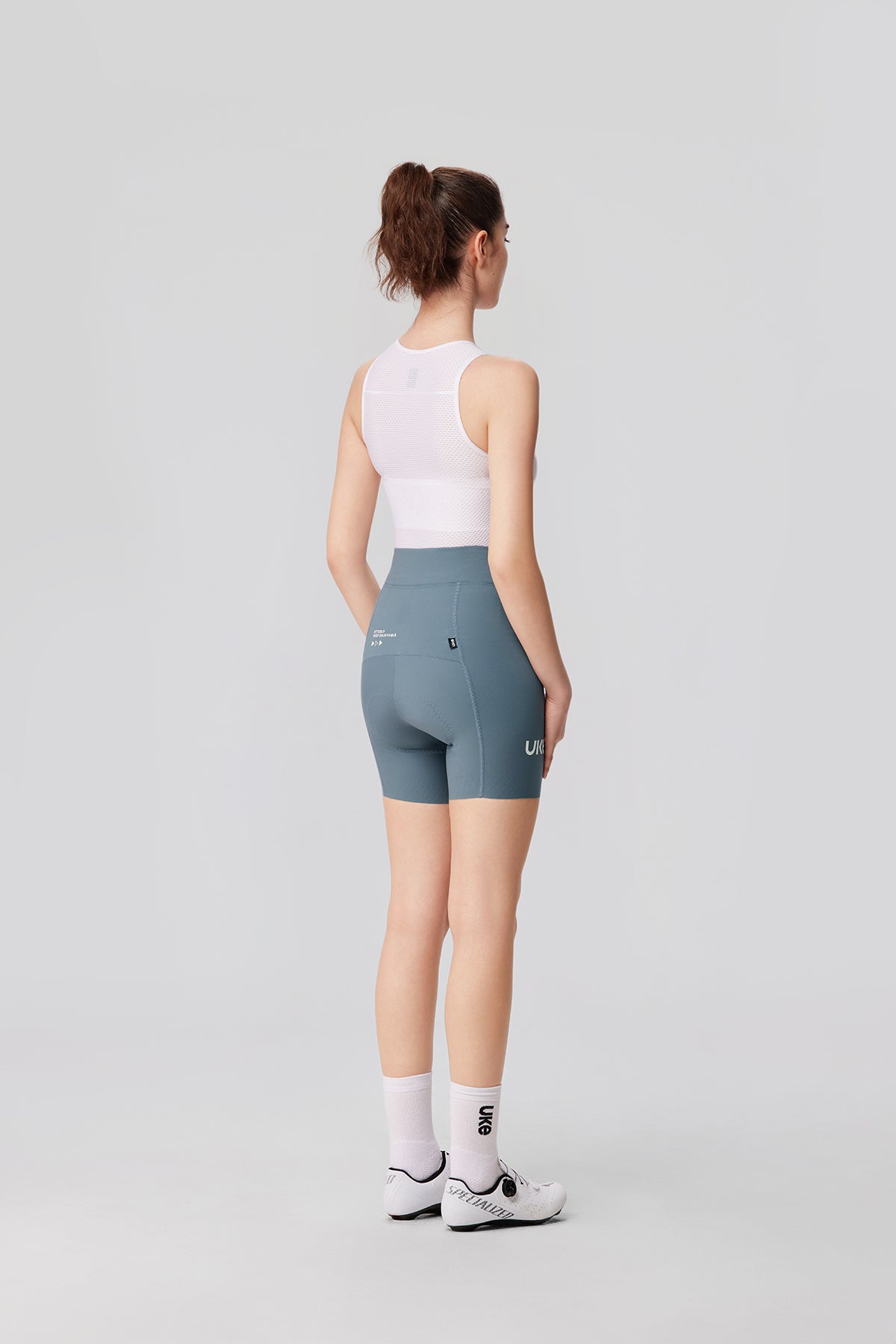Women's Seamless Ultra Shorts Astonishing Goose-Gentleman gray
