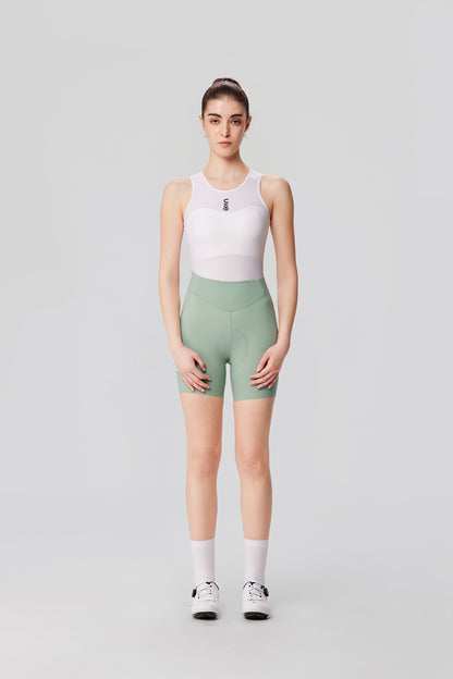 Women's Seamless Ultra Shorts Astonishing Goose-Sage green