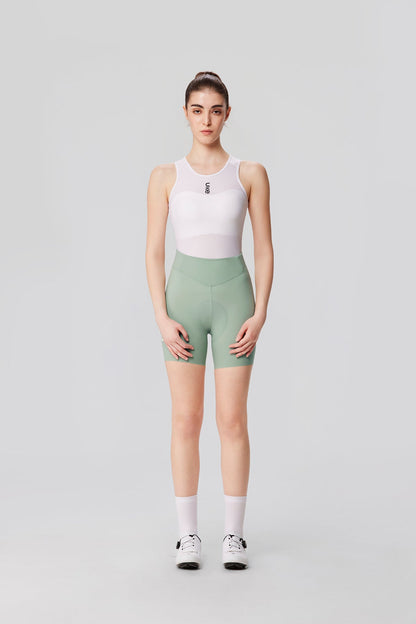 Women's Seamless Ultra Shorts Astonishing Goose-Sage green