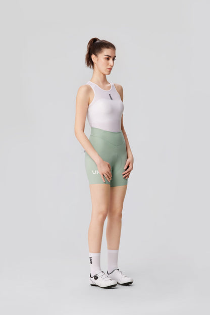Women's Seamless Ultra Shorts Astonishing Goose-Sage green
