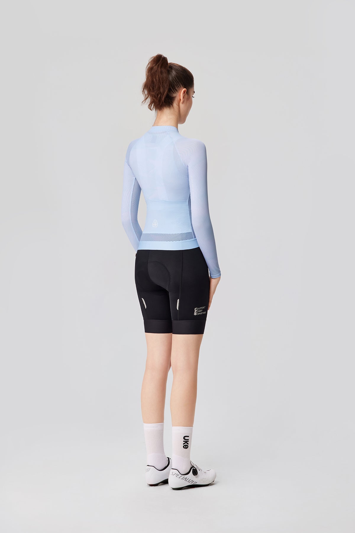 Women's LS Jersey Qixing-Light blue