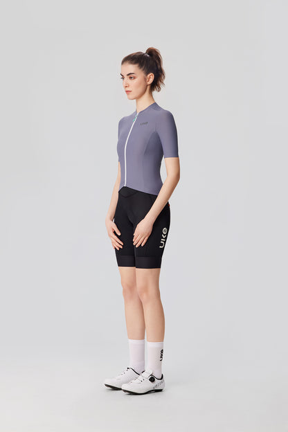 Maillot de ciclismo para mujer CL-1 Guiyu - Gris Uva