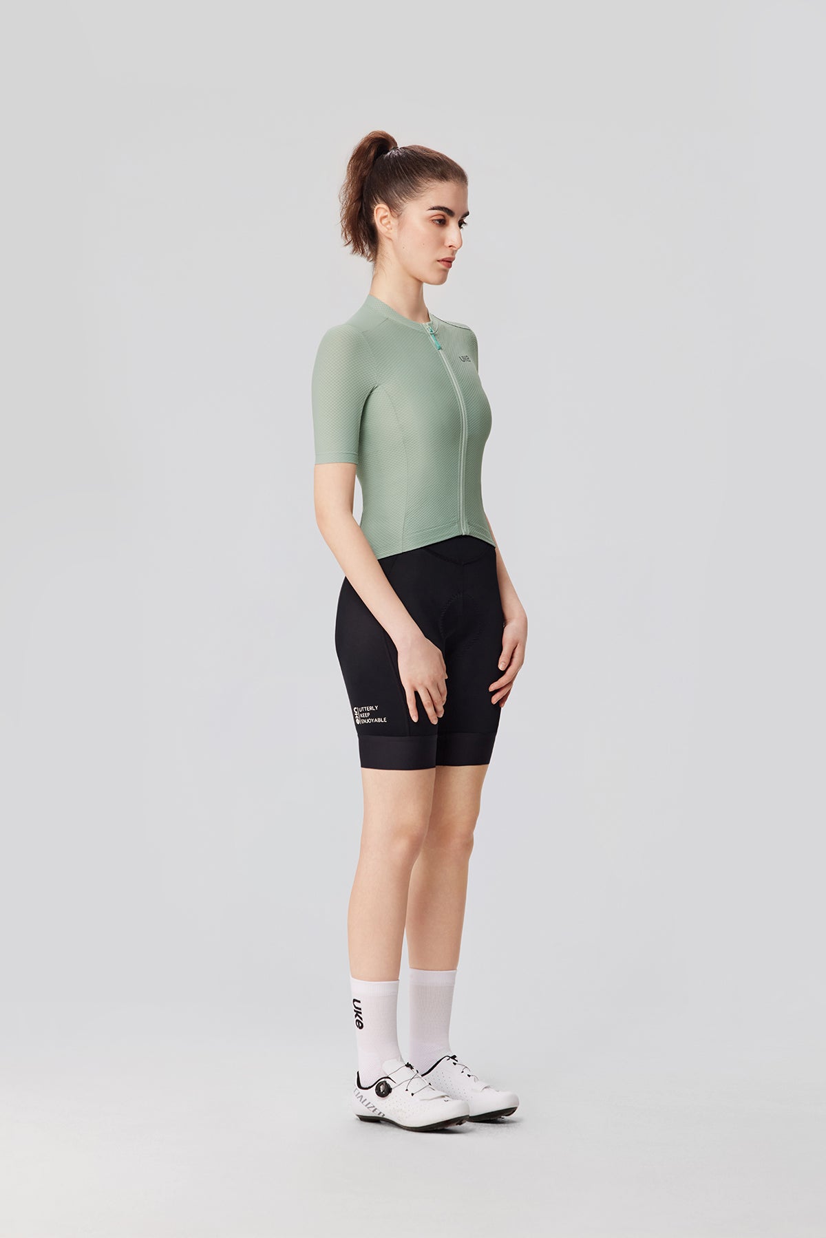 Women's Jersey CL-1 Guiyu-Sage green
