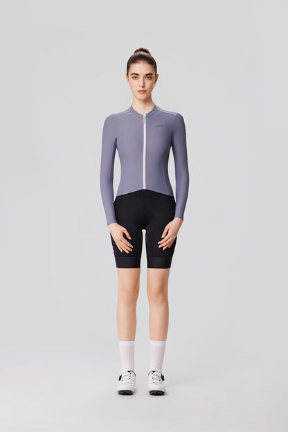 Women's LS Jersey CL-1 Xiangyun-Grey grape purple