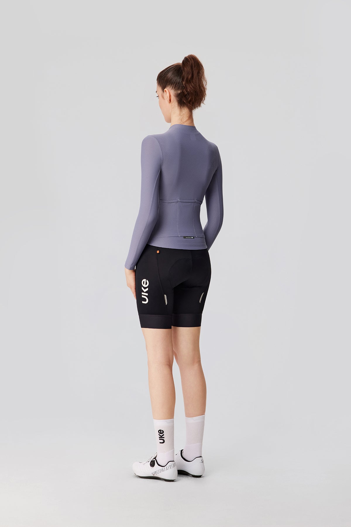 Women's LS Jersey CL-1 Xiangyun-Grey grape purple