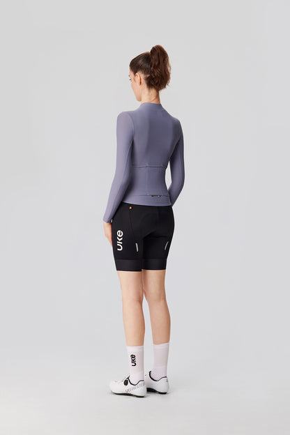 Women's LS Jersey CL-1 Xiangyun-Grey grape purple