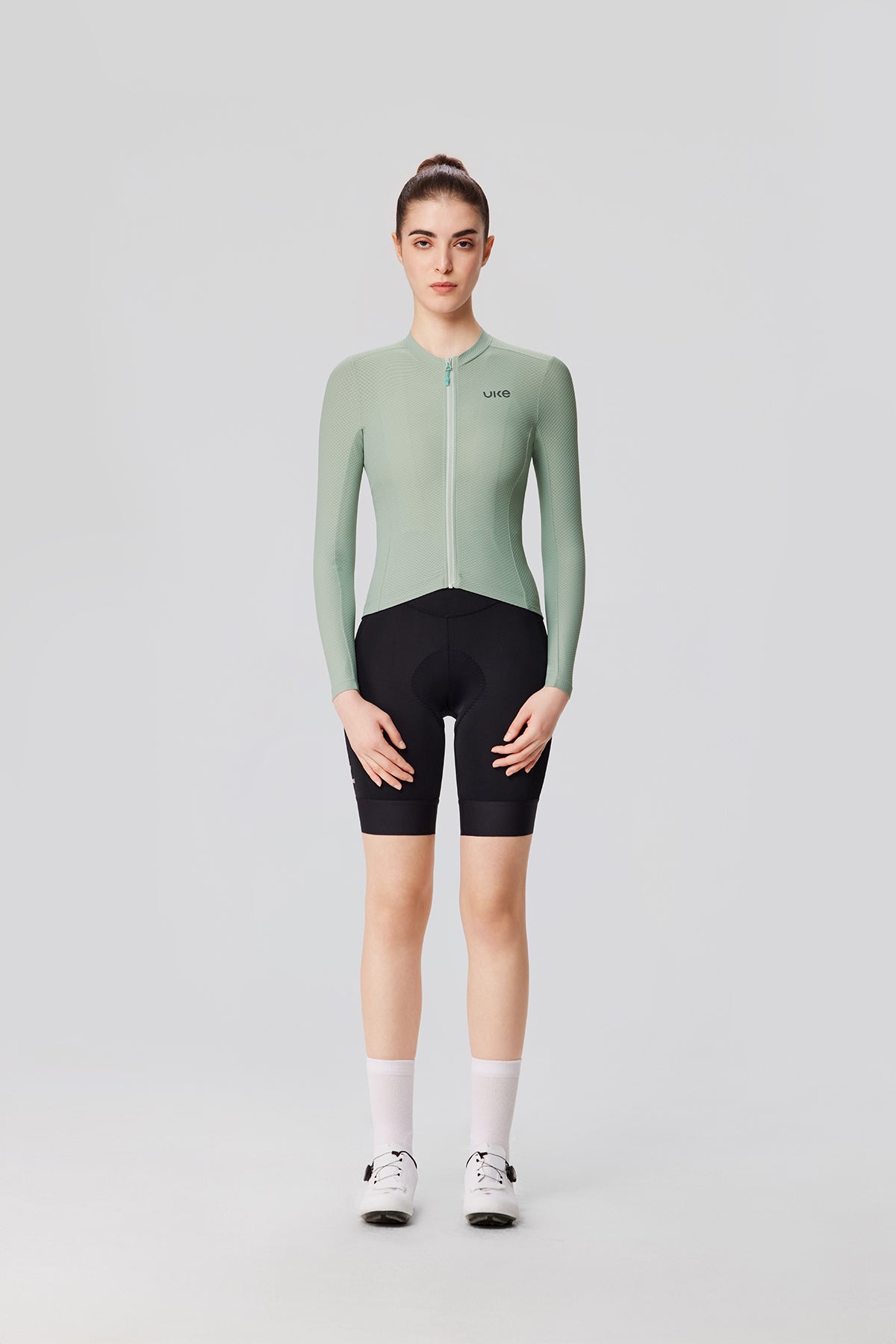 Women's LS Jersey CL-1 Xiangyun-Sage green