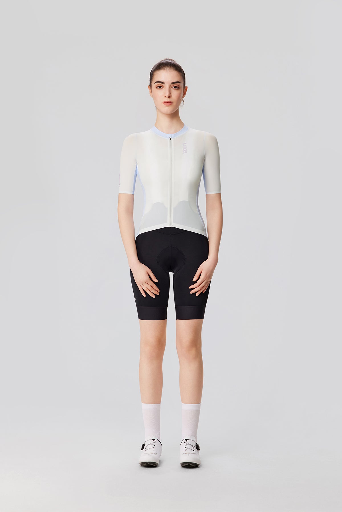 Women's Jersey Shixu-Silver blue