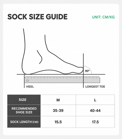 Cycling Socks LingJun-Coffee brown